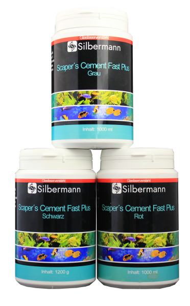 Silbermann Scaper's Cement Fast Plus Schwarz 1000ml